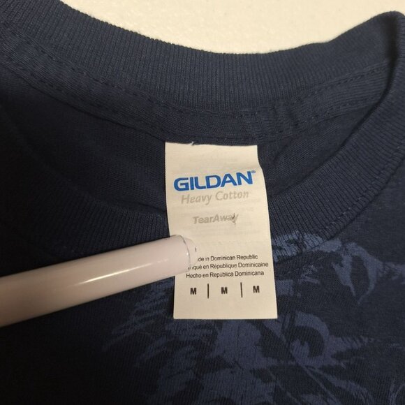 Gilman Detroit Tigers MLB Baseball Michigan Fan Blue Short Sleeve Mens Medium - Picture 4 of 5